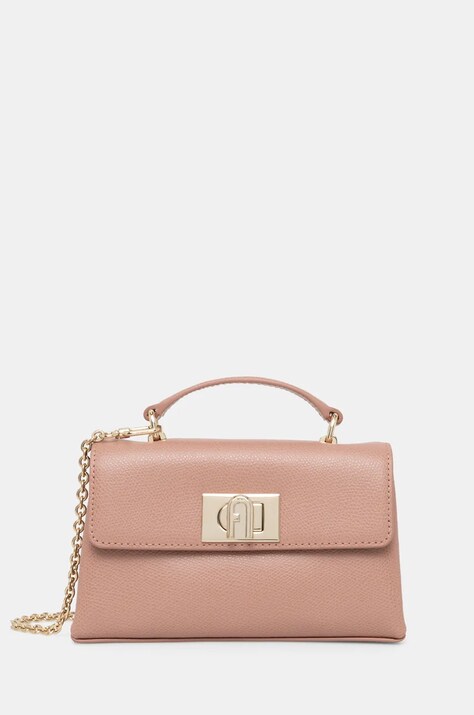 Кожена чанта Furla в розово WE00423.ARE000.3378S