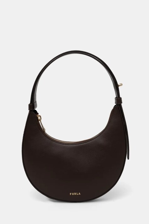 Furla poseta de piele culoarea maro, WE00649.AX0733.2460S