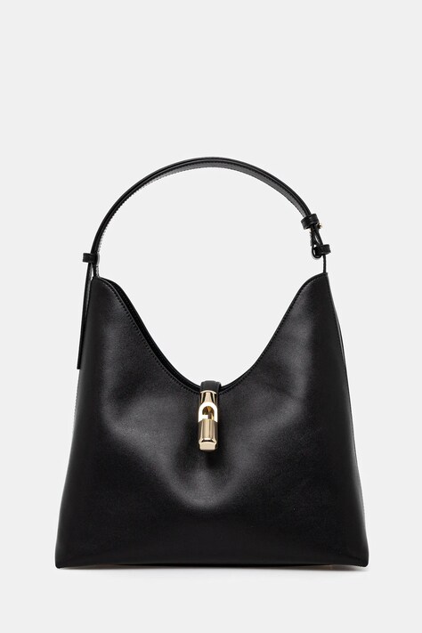 Furla poseta de piele culoarea negru, WB01499.BX3104.O6000