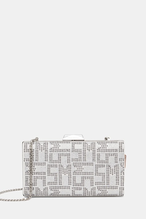 Psaníčko Steve Madden Bzora stříbrná barva, SM13001628