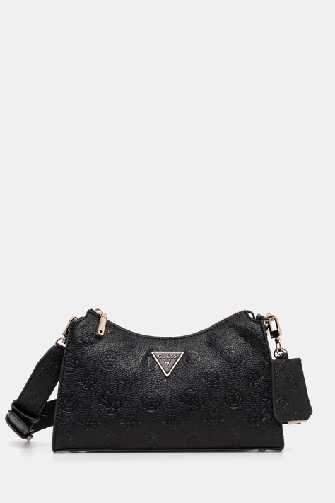 Guess poseta CRESIDIA culoarea negru, HWPG93 49180