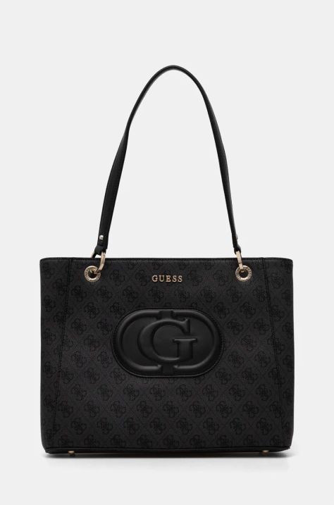 Guess poseta culoarea gri, HWESG9 51325