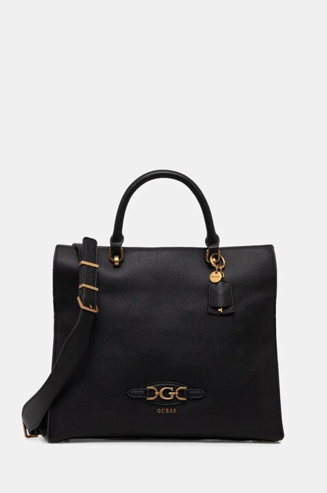 Guess poseta MALVA culoarea negru, HWBB94 94070