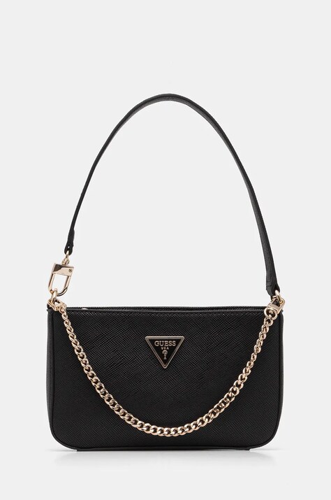 Τσάντα Guess NOELLE χρώμα: μαύρο, HWZG78 79720