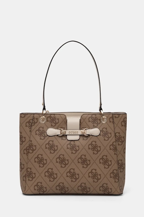 Guess poseta NOLANA culoarea maro, HWOS95 00250