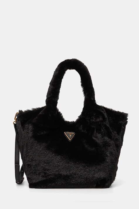 Guess poseta SAMIA culoarea negru, HWWB93 55220