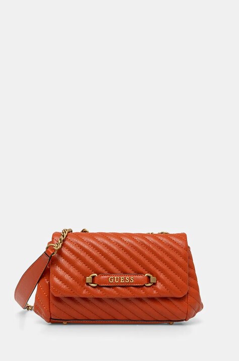 Guess poseta SELA culoarea portocaliu, HWQB94 95210