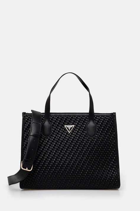 Чанта Guess SILVANA в черно HWWW86 65220