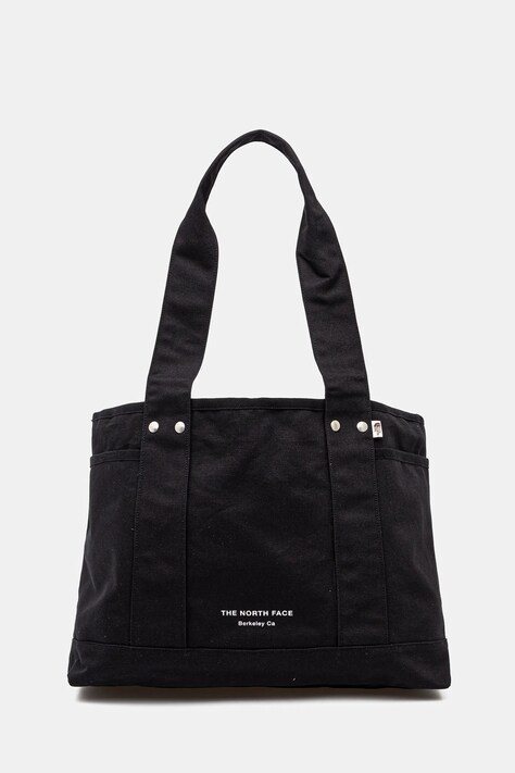The North Face borsa a mano in cotone Circular colore nero NF0A88TNJK31