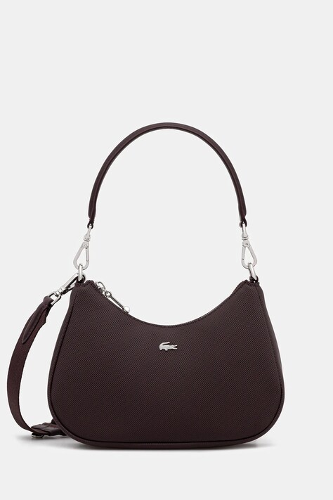 Lacoste torebka kolor brązowy NF4756DZ
