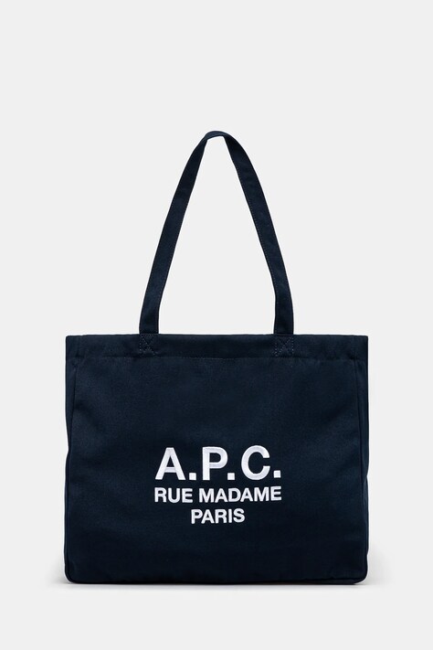 Чанта A.P.C. Shopping Diane Rue Madame в тъмносиньо PSAJS-M61938