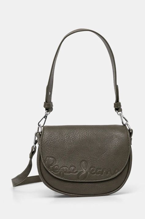 Pepe Jeans poseta CRISHA ICON culoarea verde, PL031566