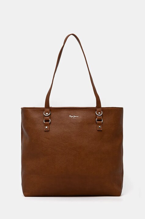 Pepe Jeans poseta BELLA ICON culoarea maro, PL031583