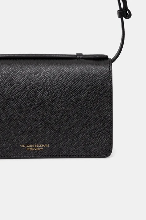 Шкіряна сумочка Victoria Beckham — AW24-TOD2A7, чорний — фото 4