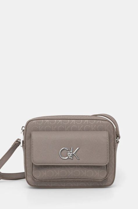 Calvin Klein poseta culoarea maro, K60K612676