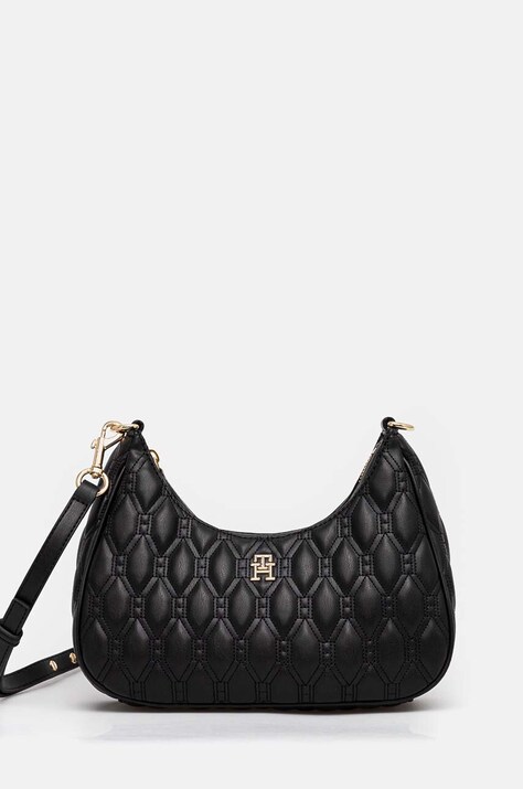 Tommy Hilfiger poseta culoarea negru, AW0AW16436