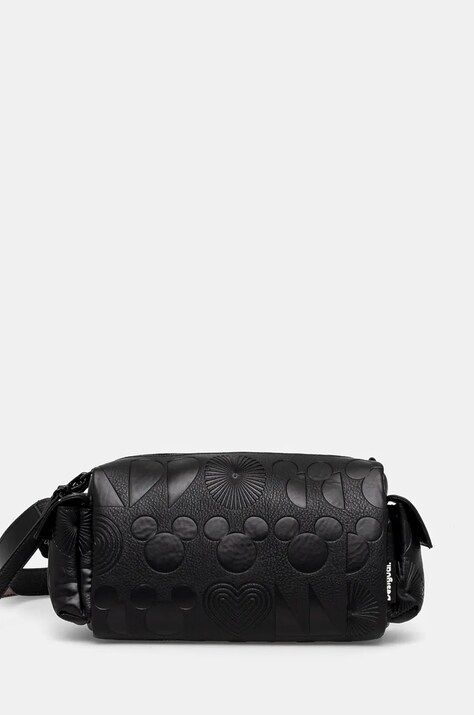 Desigual poseta ALL MICKEY HABANA LON culoarea negru, 24WAXP27