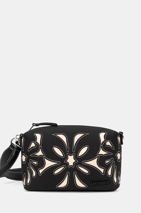 Τσάντα Desigual SYBILLA NAS χρώμα: μαύρο, 24WAXP21