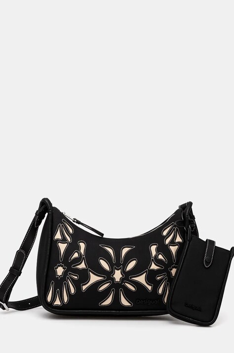 Desigual poseta SYBILLA NEW MEDLEY culoarea negru, 24WAXP73