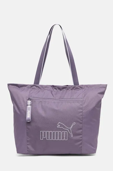 Puma torebka kolor fioletowy 90639