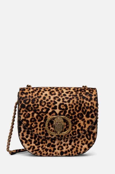 Kurt Geiger London poseta de piele CHELSEA culoarea maro, 3598339019
