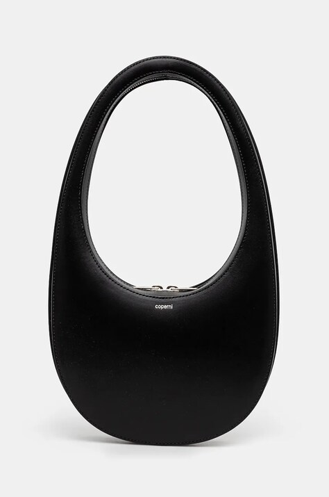 Coperni poșetă de piele Swipe Bag culoarea negru, COPBA01405