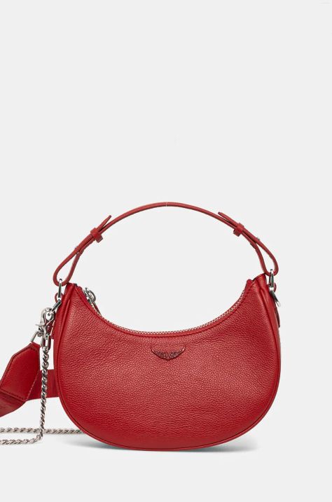 ZADIG&VOLTAIRE borsa a mano in pelle colore rosso LWBA02401