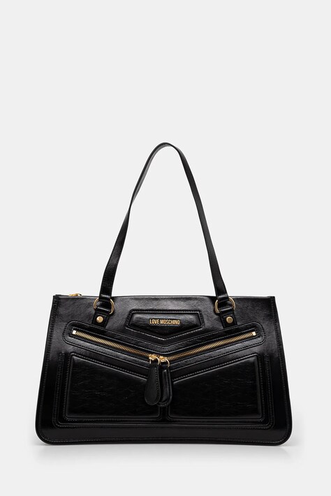 Kabelka Love Moschino čierna farba, JC4353PP0L
