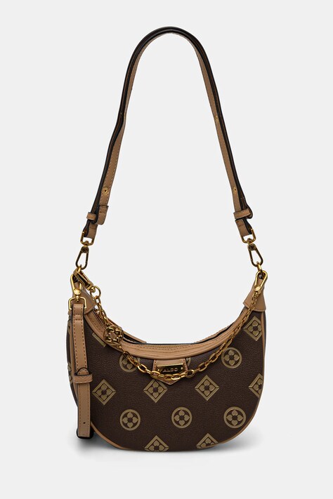 Τσάντα Aldo AVIBELLE χρώμα: καφέ, 13863617