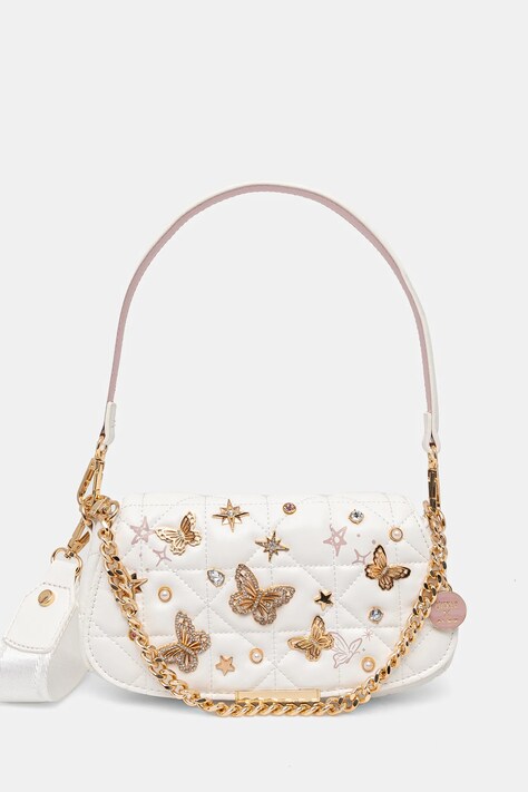 Kabelka Aldo GOODNEWSGLINDA bílá barva, 13869391