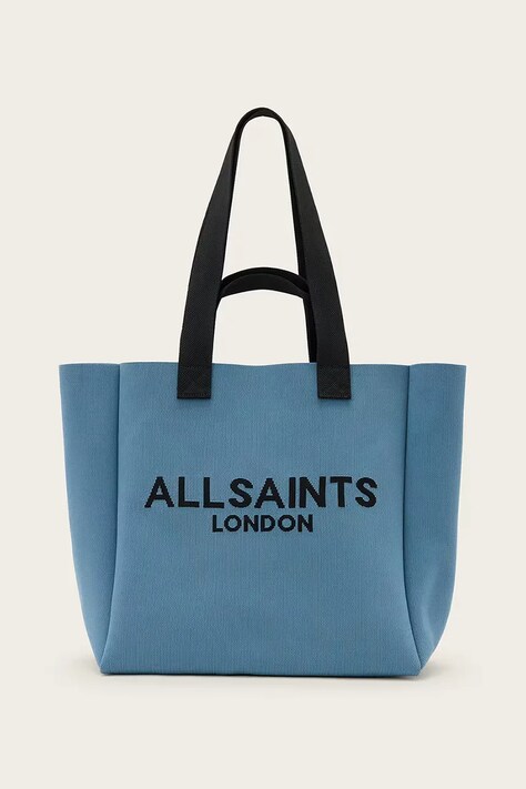AllSaints torebka IZZY kolor niebieski W311XB