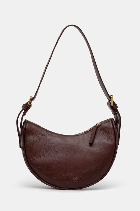 Hoss Intropia torebka skórzana kolor brązowy 2058003