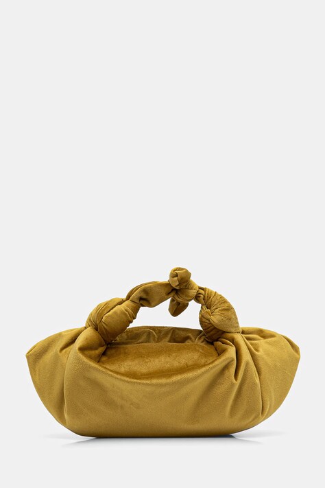 Hoss Intropia borsa in velluto colore verde 2058012