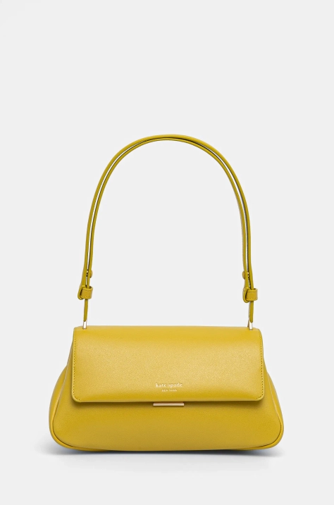 Kate Spade torebka skórzana kolor beżowy KF844