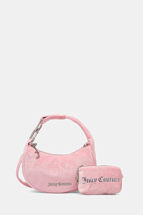 Τσάντα Juicy Couture Blossom χρώμα: ροζ, BIJL55311WPO