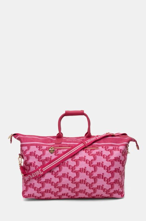 Juicy Couture torba Weekender kolor różowy BEJY22548WPJ