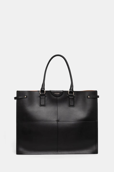 Guess poseta de piele culoarea negru, HWISEC L4204