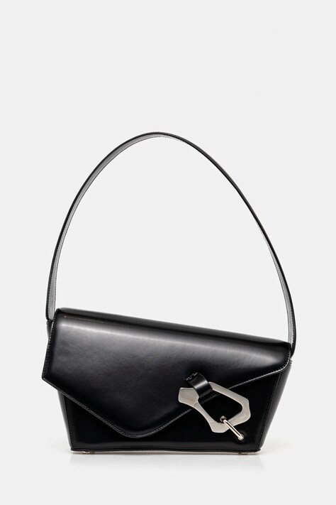Heliot Emil poseta de piele culoarea negru, AW24.15.073.BLK01