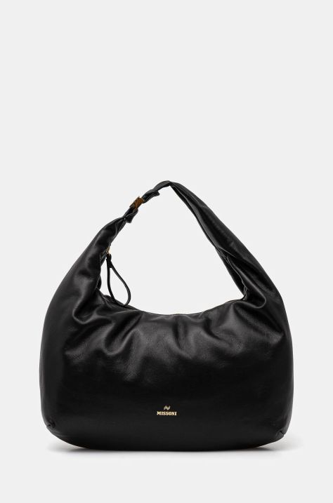 Missoni borsa a mano in pelle colore nero MI10042A