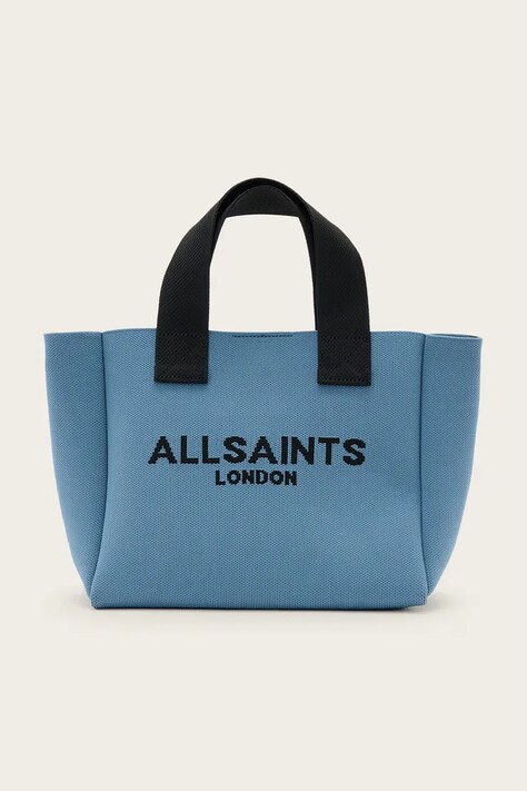 AllSaints torebka IZZY MINI kolor niebieski W237XA