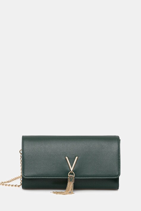 Valentino Bags kopertówka kolor zielony VBS1R401G