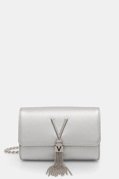 Valentino Bags borsetta colore argento VBS1R403G