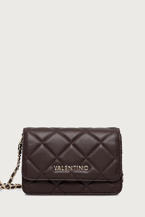 Valentino Bags Torebka crossbody damska z imitacji skóry zielona VBS3KK52R