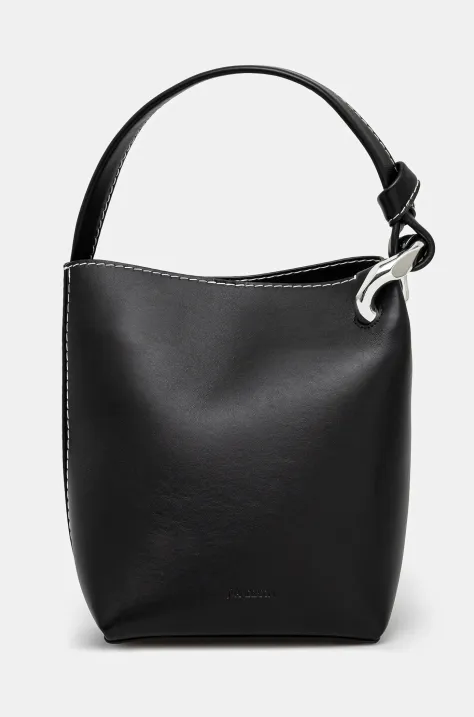 Τσάντα JW Anderson The Jwa Corner Bucket χρώμα: μαύρο, HB0685.LA0232.999