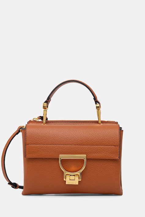 Kožená kabelka Coccinelle ARLETTIS růžová barva, E1 MD5 55 B7 01