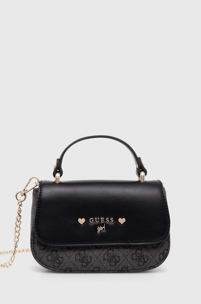 Guess poseta fete culoarea negru, J4YZ42 WFEN0