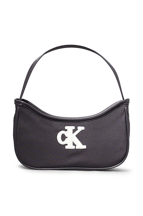 Calvin Klein Jeans poseta fete culoarea negru, IU0IU00684