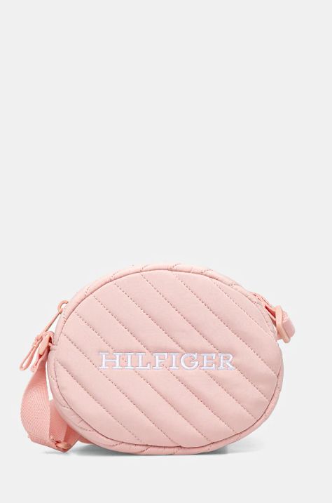 Tommy Hilfiger borsetta per bambini colore rosa AW0AW16816