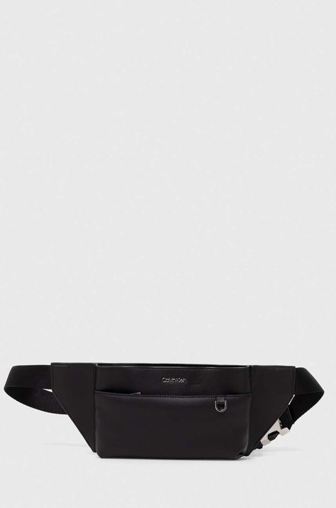 Τσάντα φάκελος Calvin Klein χρώμα: μαύρο, K50K511865