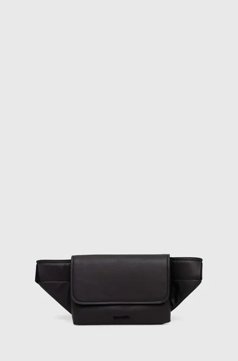 Τσάντα φάκελος Calvin Klein χρώμα: μαύρο, K50K511867